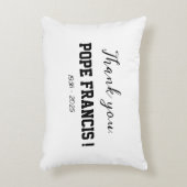 法王フランシス!ウィンドチャイム遠くにを通過 アクセントクッション (正面(垂直))