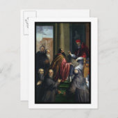 法王ポール4世が法案譲渡 ポストカード (正面/裏面)