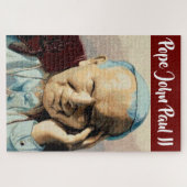 法王ヨハネパウロ二世のジグソーパズル…ポーランドの法皇 ジグソーパズル (横)