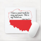 法王ヨハネパウロ二世の引用文 マウスパッド (マウス)