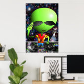 法的エイリアンポスター ポスター (ホームオフィス)