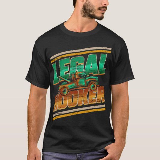 法的デザインラマおもしろいギフト Tシャツ (正面)