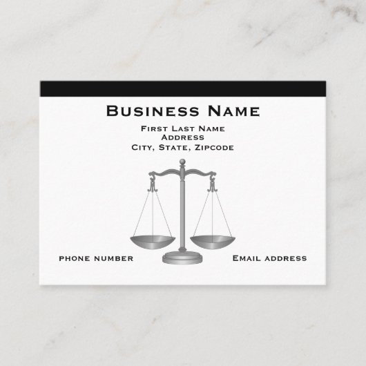 法的名刺 名刺 (正面)