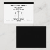 法的名刺 名刺 (正面/裏面)