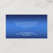 法的弁護士弁護士の法律 名刺 (裏面)