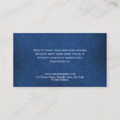 法的弁護士弁護士の法律 名刺 (裏面)