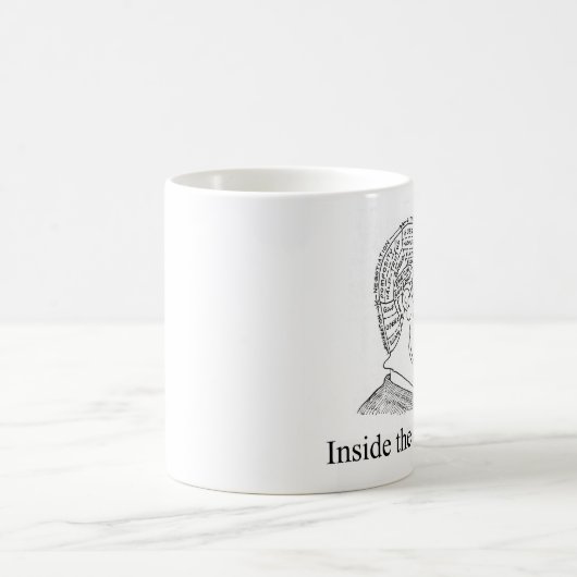 法的心のマグの中 コーヒーマグカップ (中央)