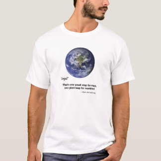 法的惑星の地球 Tシャツ