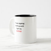 法的権利 ツートーンマグカップ (正面左)