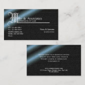 法的法律の弁護士弁護士の会社 名刺 (正面/裏面)