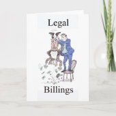 法的計算挨拶状 カード (正面)