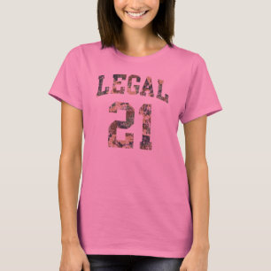 法的21おもしろいな誕生日 Tシャツ