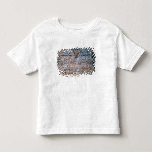 法皇の寝室からの建築詳細 トドラーTシャツ (正面)