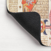 法皇温厚なVに彼の仕事を示しているジーンアンドレ マウスパッド (コーナー)