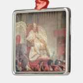 法皇Sedia GestatoriaのセントピーターのVIII メタルオーナメント (左)