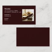 法科の学生の名刺1 コーリングカード (正面/裏面)