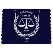 法科パーソナライズされた大抱き枕 ラージペーパーバッグ (正面)