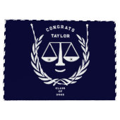 法科パーソナライズされた大抱き枕 ラージペーパーバッグ (裏面)