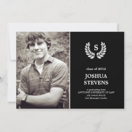 法科リース法卒業写真招待状 招待状