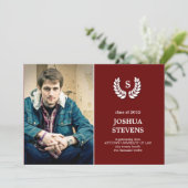 法科リース法卒業写真招待状 招待状 (スタンド正面)