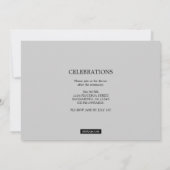 法科リース法卒業写真招待状 招待状 (裏面)