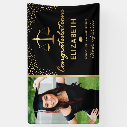 法科写真卒業会 横断幕 (縦)