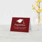 法科卒業おめでとう カード (黄色い花)