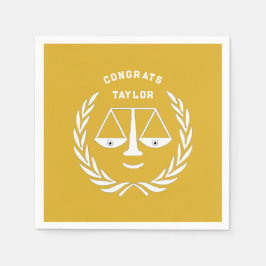 法科卒業党金ゴールド スタンダードカクテルナプキン