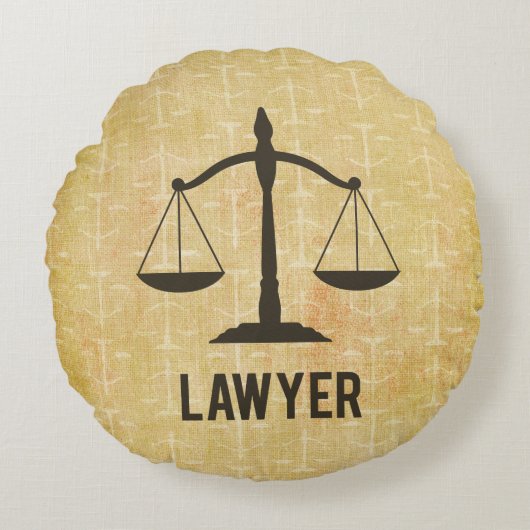 法科卒業式おめでとう法規 ラウンドクッション (正面)