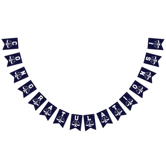 法科卒業式のぼり旗 バンティングフラッグ (全)