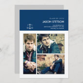 法科卒業招待状 招待状 (正面/裏面)