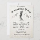 法科大学院の卒業式への招待 招待状 (正面)