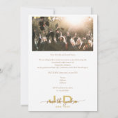 法科大学院ジュリス博士写真卒業 招待状 (裏面)