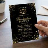 法科大学院ロゴ大学院卒業パーティー 招待状