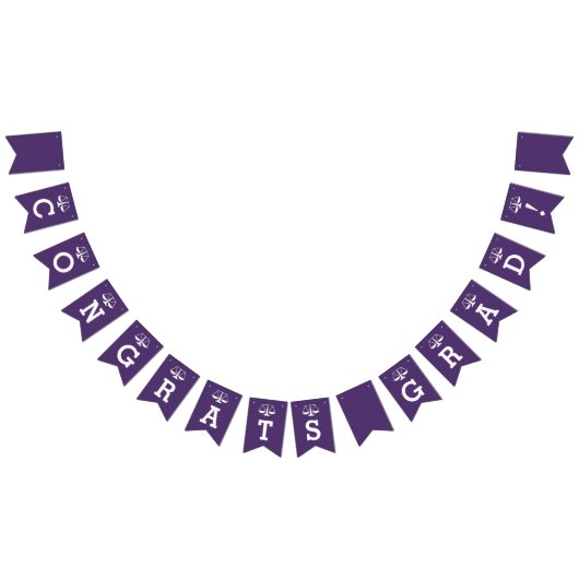 法科大学院卒業おめでとうのバンティング フラッグ (全)