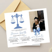 法科大学院卒業パーティー招待状 招待状