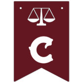 法科大学院卒業用バンテイング フラッグ (第1の旗)