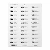 法科大学院2018年キャップと卒業証書（黒） ラベル (フルシート)