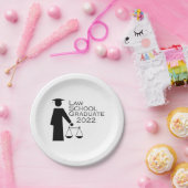 法科大学院2022年卒業 ペーパープレート (パーティー)