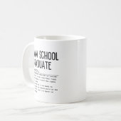 法科大学院 コーヒーマグカップ (正面左)