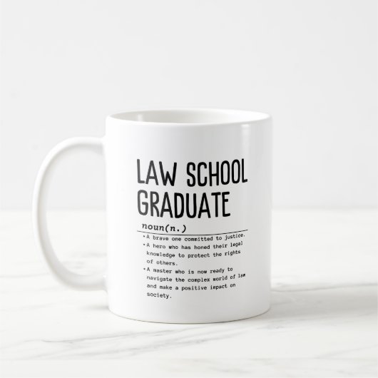 法科大学院 コーヒーマグカップ (左)