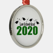 法科大学2020年学年制卒業証書（緑） メタルオーナメント (右)