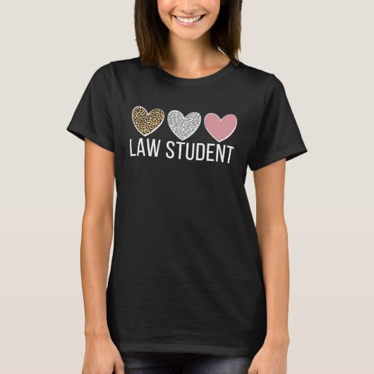 法科学生ハート弁護士法学部 Tシャツ (正面)