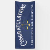 法科弁護士 横断幕 (縦)