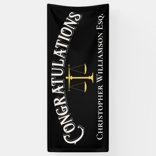 法科弁護士 横断幕 (縦)