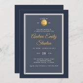 法科法科海軍はかりで測制卒業 招待状 (正面/裏面)