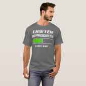 法科生おもしろい生弁護士 Tシャツ (正面フル)