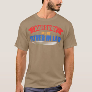 法素晴らし家の父のように Tシャツ