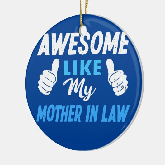 法素晴らし律上の母のように セラミックオーナメント (左)