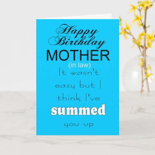 法素晴らし生誕生日母 カード (黄色い花)